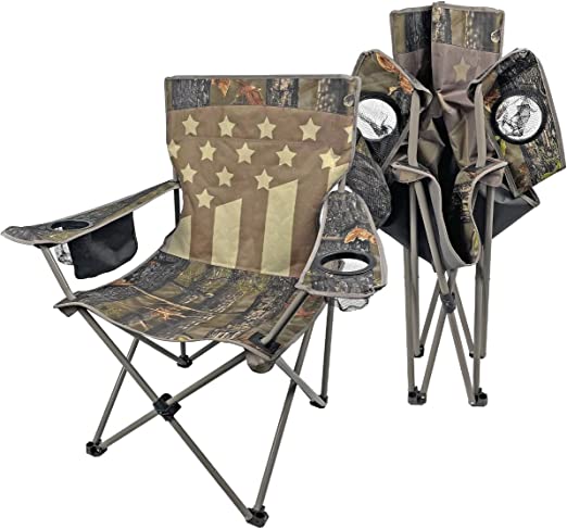 Black Sierra XL Flag Chair