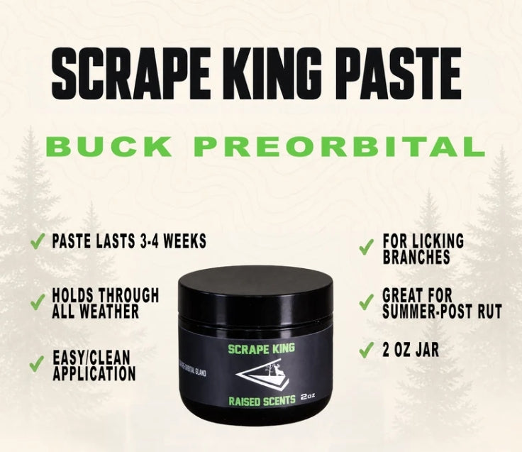 Raised Hunting - Scrape King / Buck Preorbital Gland