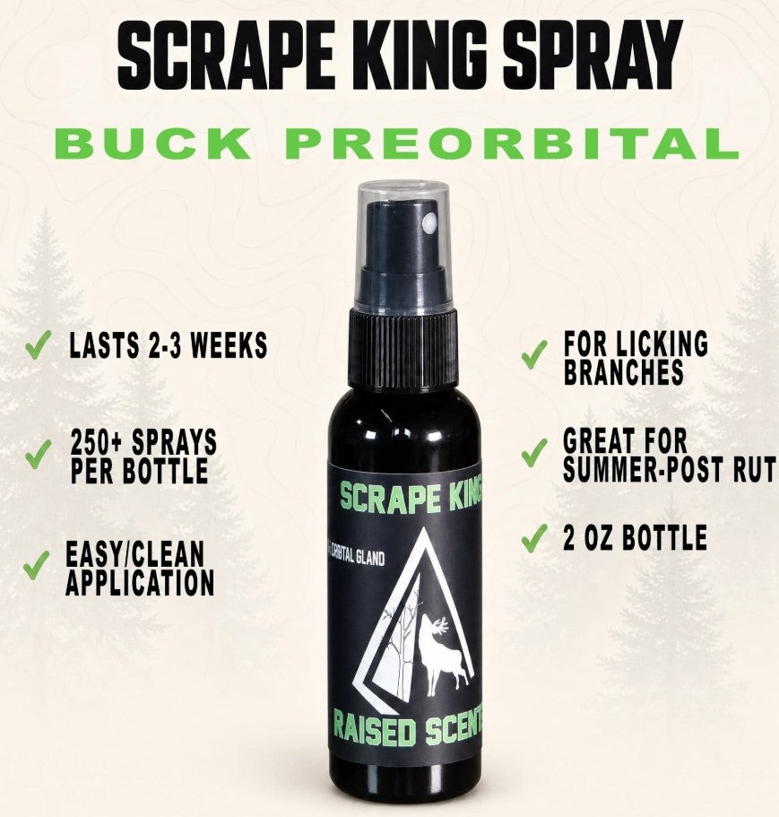Raised Hunting - Scrape King / Buck Preorbital Gland