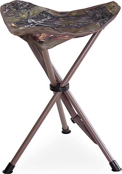 Black Sierra XL Tri-Leg Stool