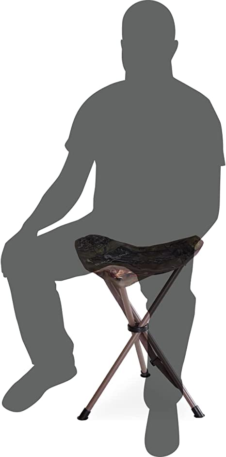 Black Sierra XL Tri-Leg Stool