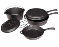 Camp Chef Cast Iron 6 Piece Set