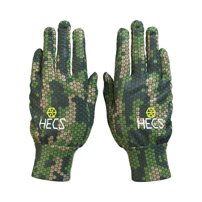 HECS Camo Hunting Gloves