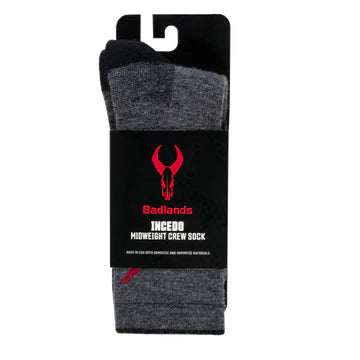 Badlands Incedo Midweight Crew Sock