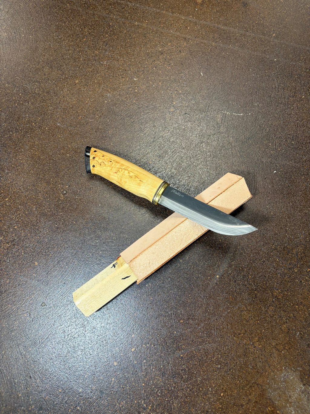 Leather Stroup Stick